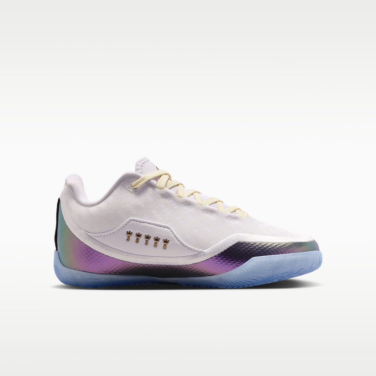 LeBron XXIII "For The Record" – Blanco/Blanco/Negro – vista 3