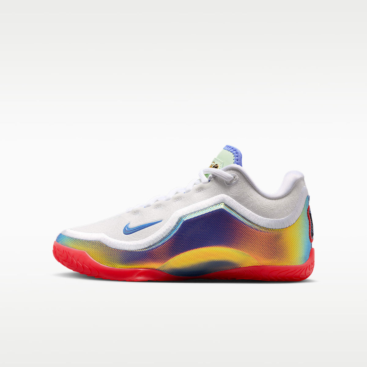 LeBron XXIII "Motor King" – Blanco/Carmesí claro/Tinte volt/Multicolor – vista 1