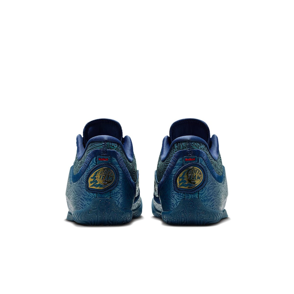 LeBron XXIII "Out For Redemption" – Azul marino medianoche/Rojo universitario/Oro metalizado – vista 6
