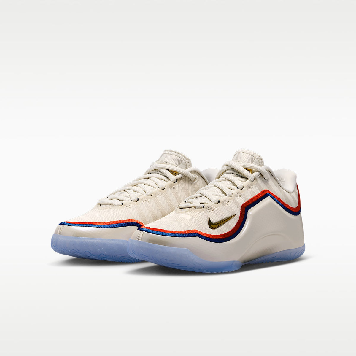 LeBron XXIII "Old Glory" – Marfil pálido/Rojo universitario/Azul marino medianoche/Oro metalizado – vista 5