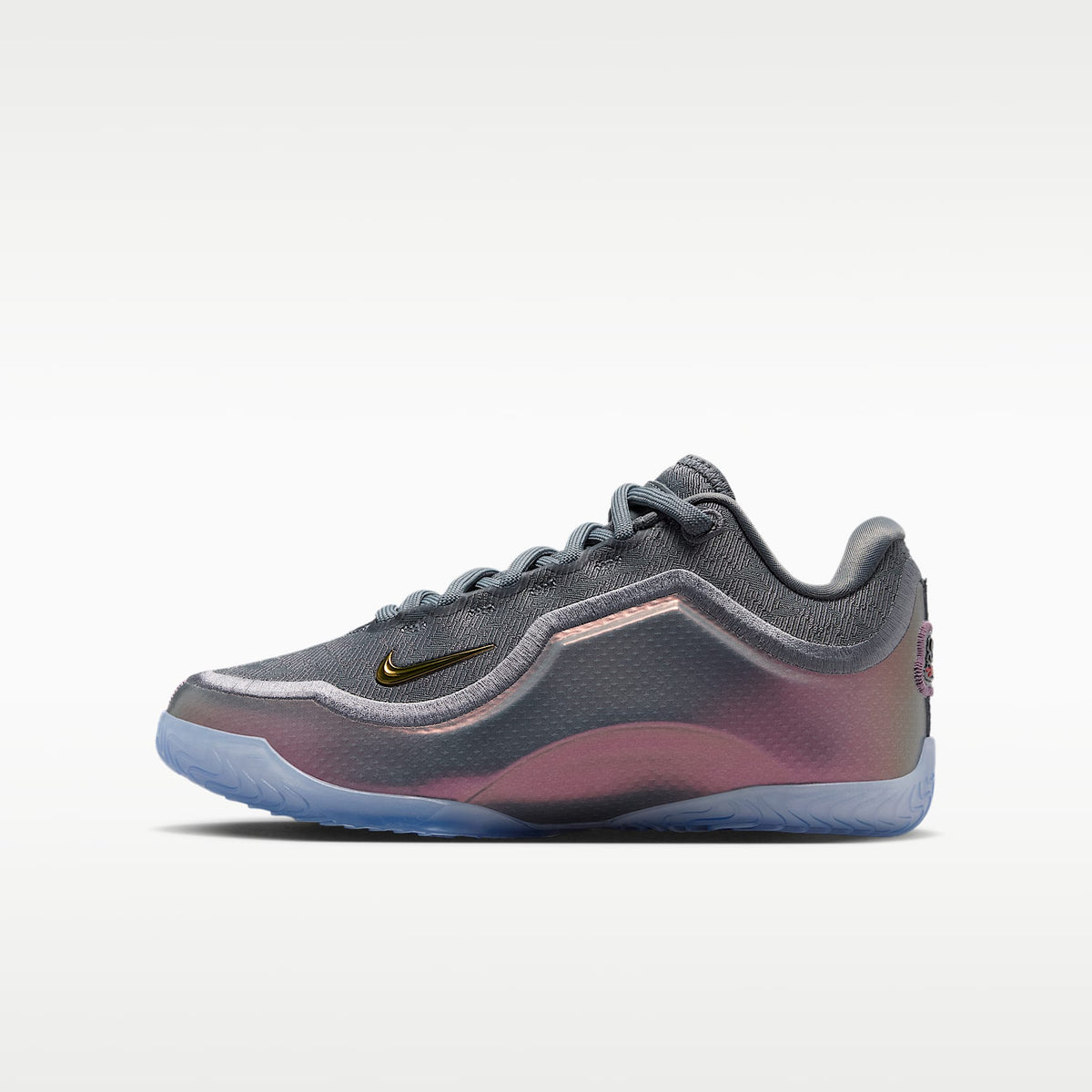 LeBron XXIII "Shut Up And Dribble" – Gris azulado/Plata metalizado/Azul hidrógeno/Negro – vista 1