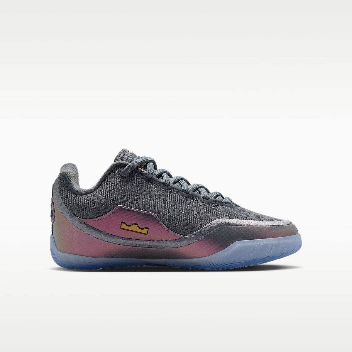 LeBron XXIII "Shut Up And Dribble" – Gris azulado/Plata metalizado/Azul hidrógeno/Negro – vista 3