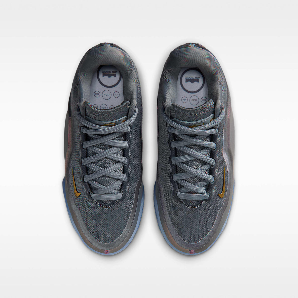 LeBron XXIII "Shut Up And Dribble" – Gris azulado/Plata metalizado/Azul hidrógeno/Negro – vista 4