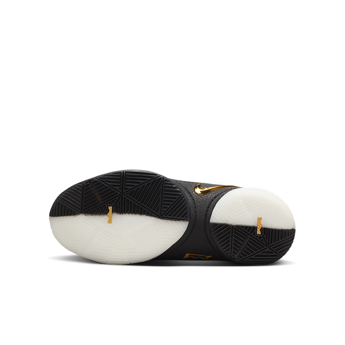 LeBron XXII Split – Blanco/Oro metalizado/Negro – vista 2