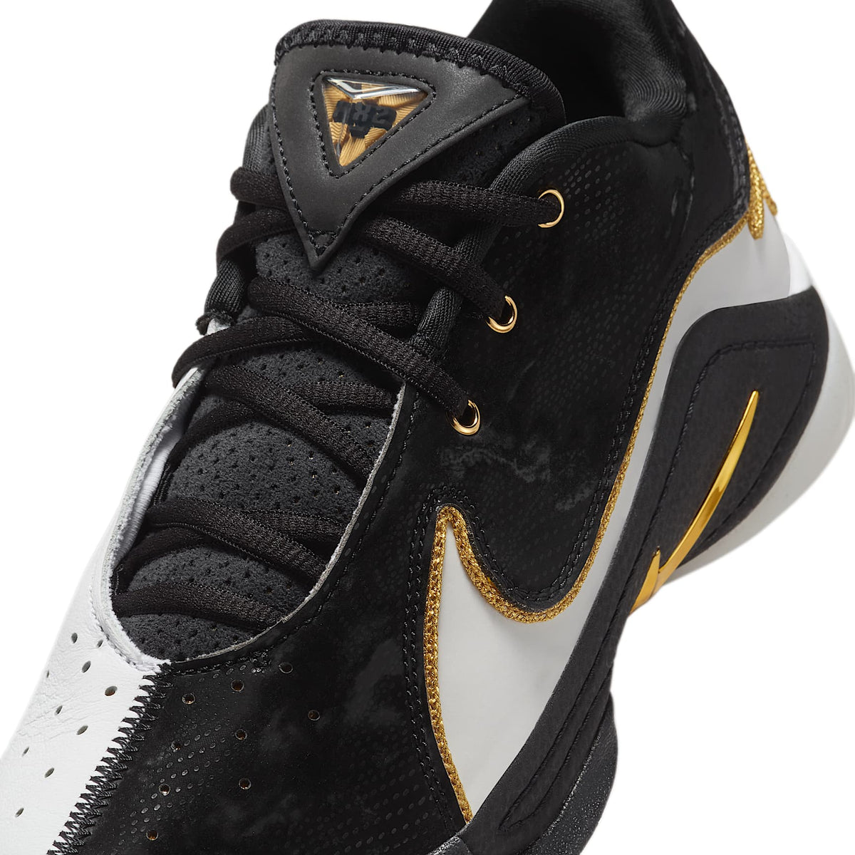 LeBron XXII Split – Blanco/Oro metalizado/Negro – vista 7