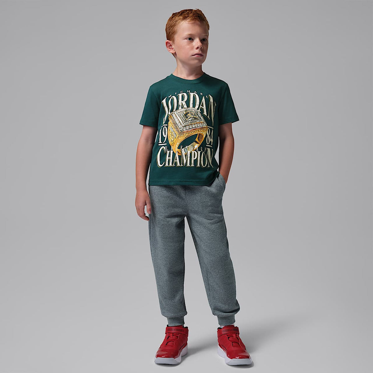 Camiseta Jordan Legendary Champion para Niño Pequeño