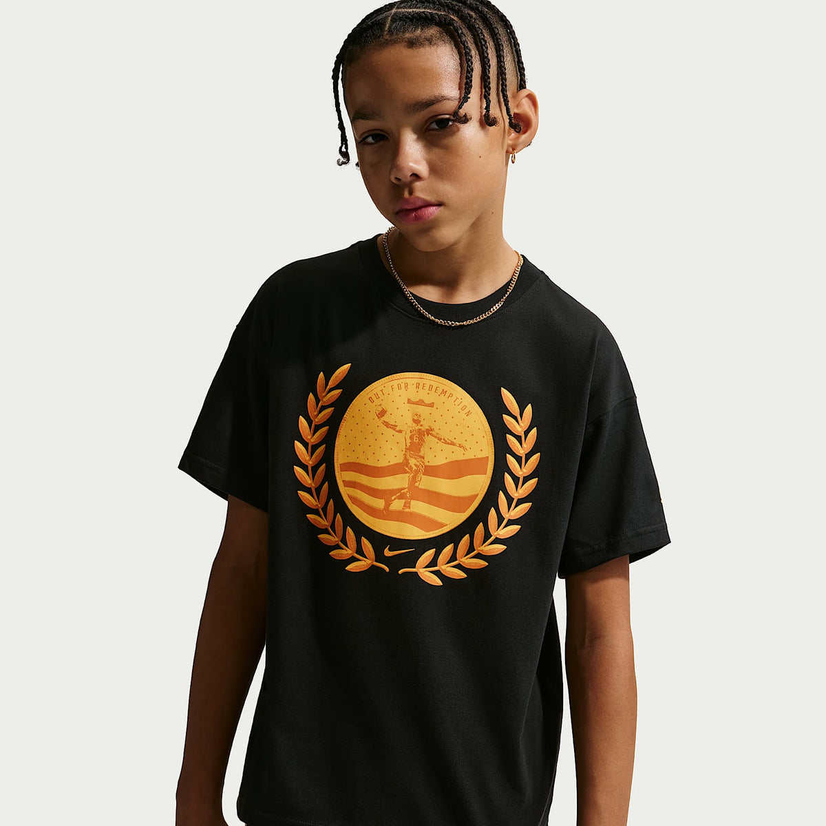 Playera Max90 para niños LeBron – Negro – vista 1