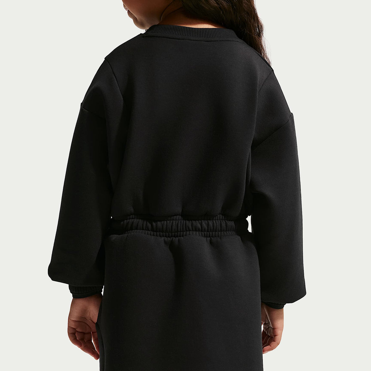 Vestido Luxe Perform para niña talla pequeña Nike – Negro – vista 3