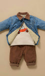 Chaqueta Denim Worker Purebaby para Bebé e Infantil