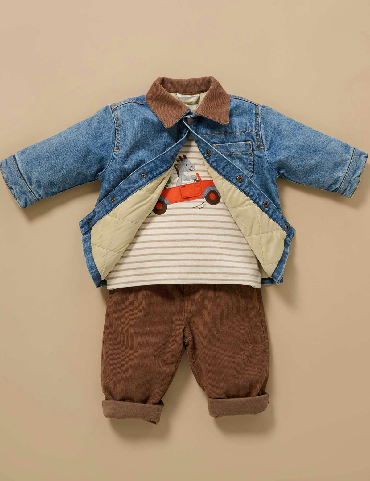 Chaqueta Denim Worker Purebaby para Bebé e Infantil