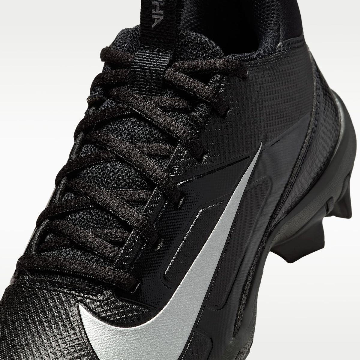 Nike Alpha Menace 4 Shark – Negro/Plata metalizado – vista 8