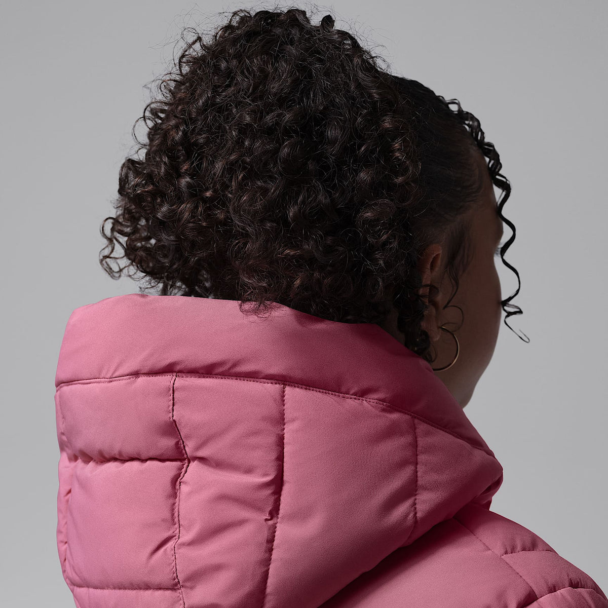 Chamarra acolchada Active de densidad media para niños talla grande Jordan – Baya del desierto – vista 8