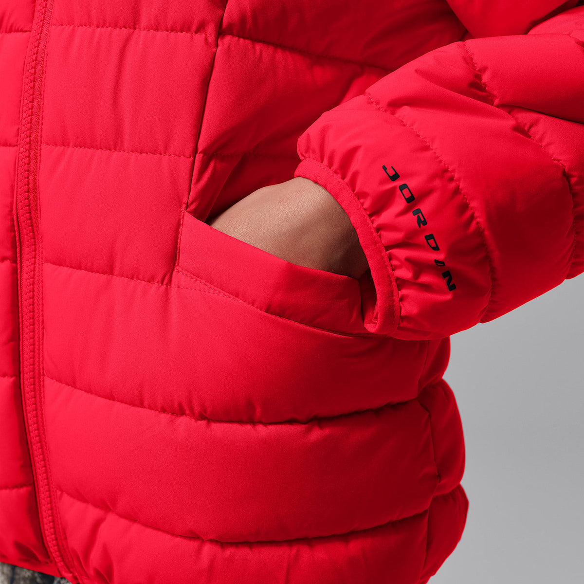 Chamarra acolchada Active de densidad media para niños talla grande Jordan – Rojo universitario – vista 5