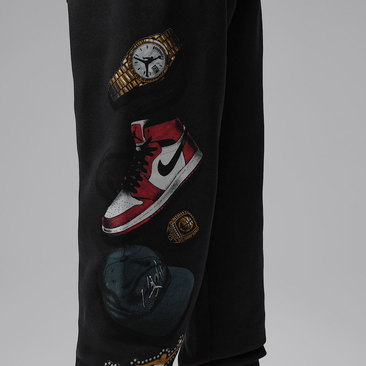 Pants Mike's Flight Kit para niños talla grande Jordan – Sombrío apagado – vista 5