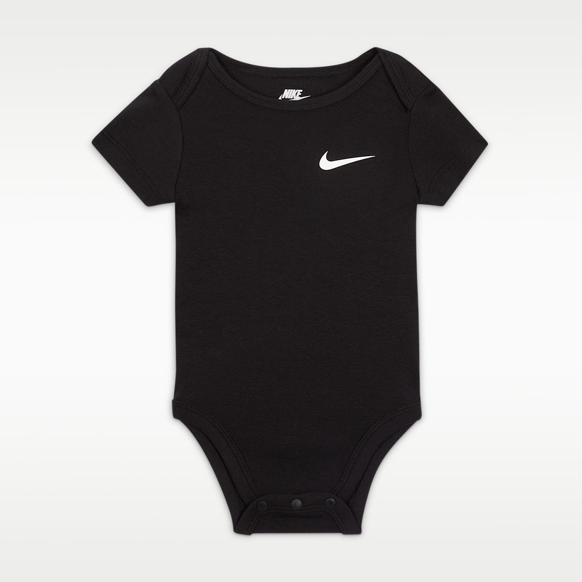Monos para bebé (0 a 6 meses) (3 piezas) Nike Mini Me – Gris oscuro jaspeado – vista 4