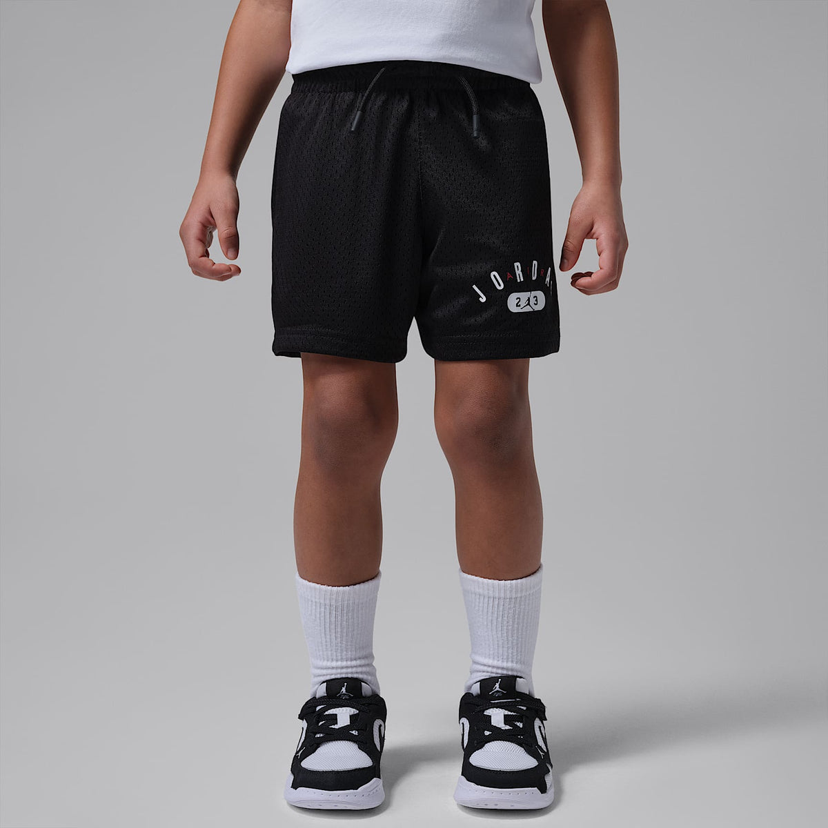 Shorts deportivos 23 para niños talla pequeña Jordan – Negro – vista 1