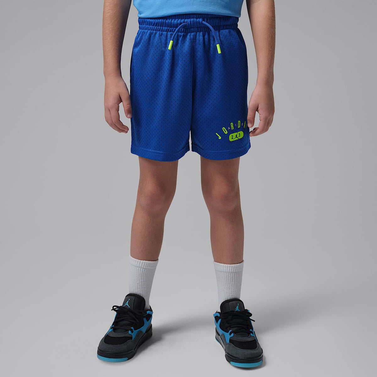 Shorts deportivos 23 para niños talla pequeña Jordan – Royal juego – vista 1