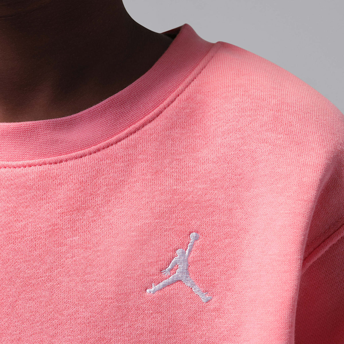 Sudadera Jordan Brooklyn Fleece para niños talla pequeña – Rosa – vista 4