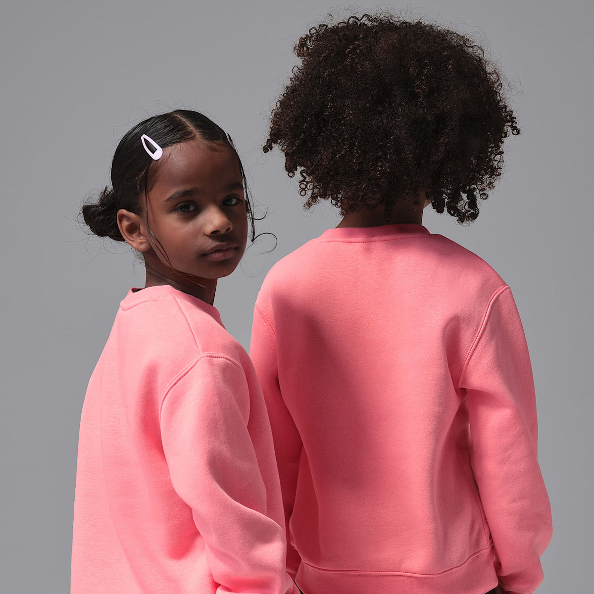 Sudadera Jordan Brooklyn Fleece para niños talla pequeña – Rosa – vista 2
