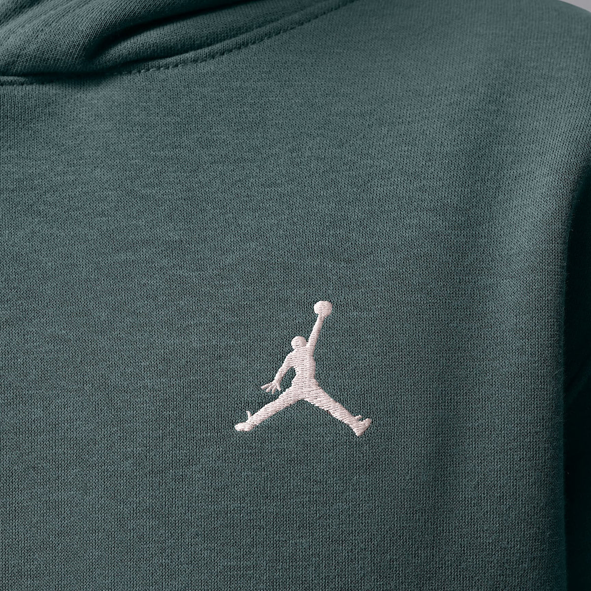 Sudadera con gorro sin cierre para niños talla grande Jordan Brooklyn Fleece – Gris – vista 4