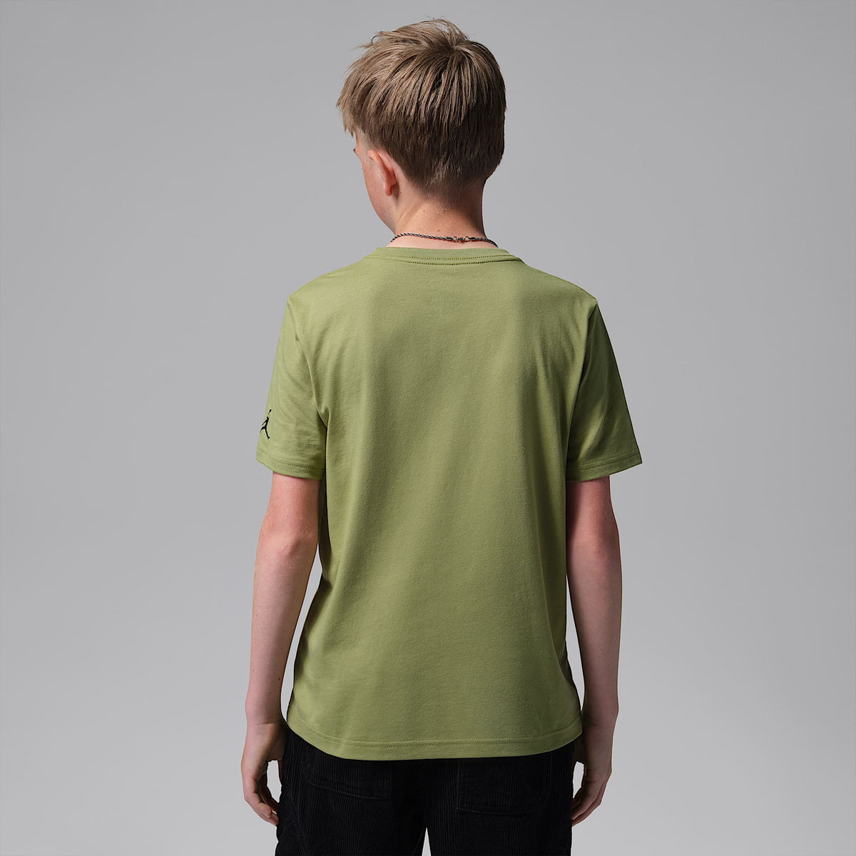 Playera Brooklyn Shattered Backboard para niños talla grande Jordan – Caimán – vista 2