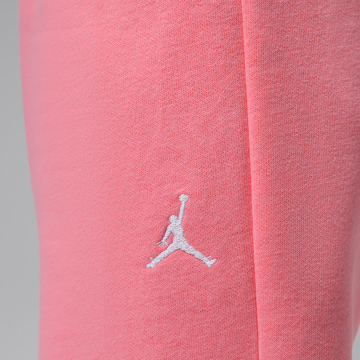 Conjunto de dos piezas de sudadera Jordan Brooklyn Fleece para niños talla pequeña – Rosa mirada – vista 7
