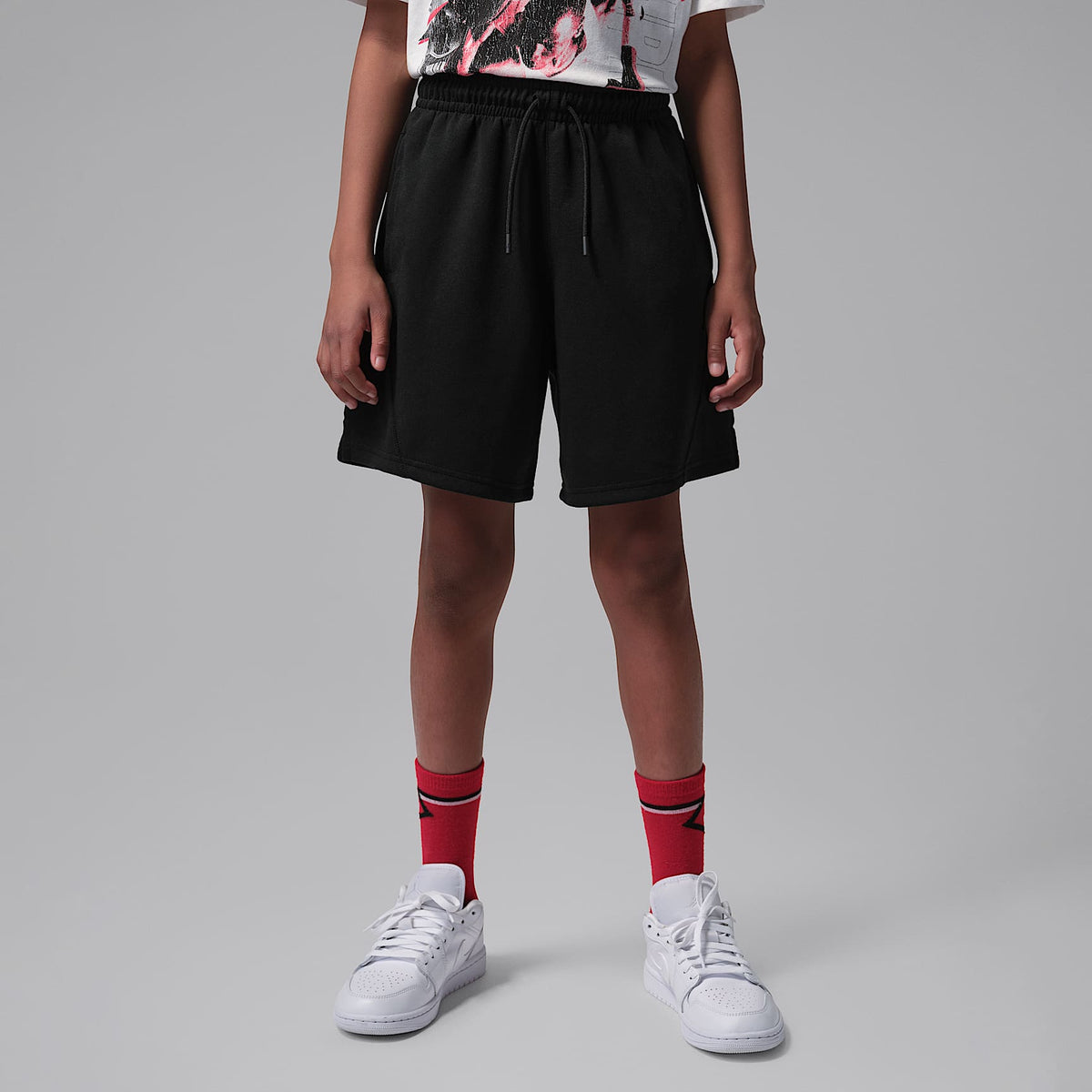 Shorts deportivos Dri-FIT Core para niños talla grande Jordan – Negro – vista 1