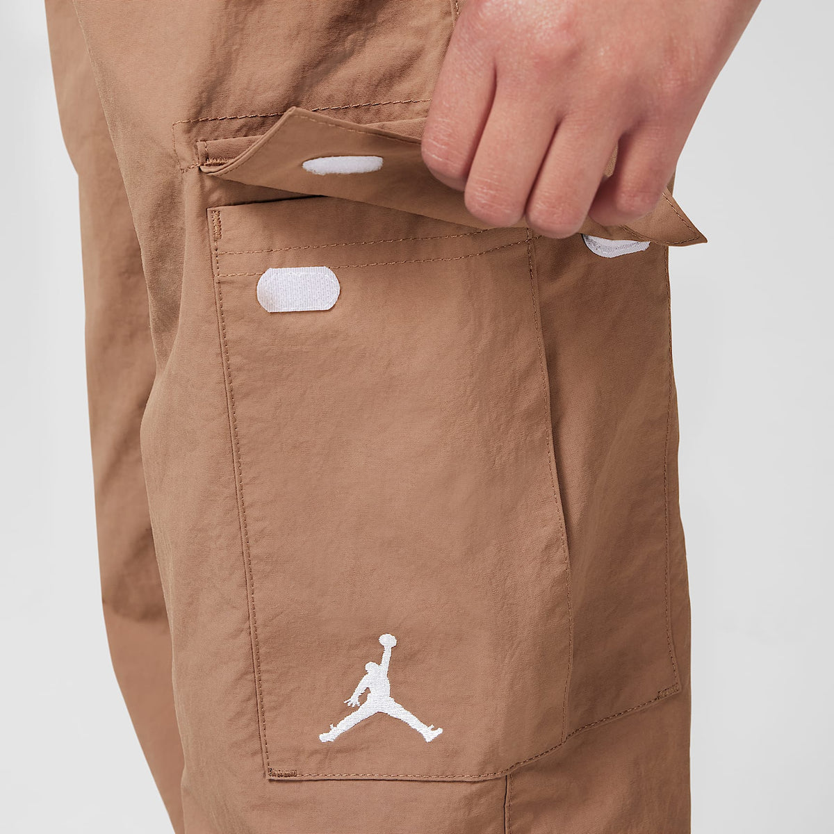 Pants cargo Double para niños talla grande Nike – Marrón arqueo – vista 5