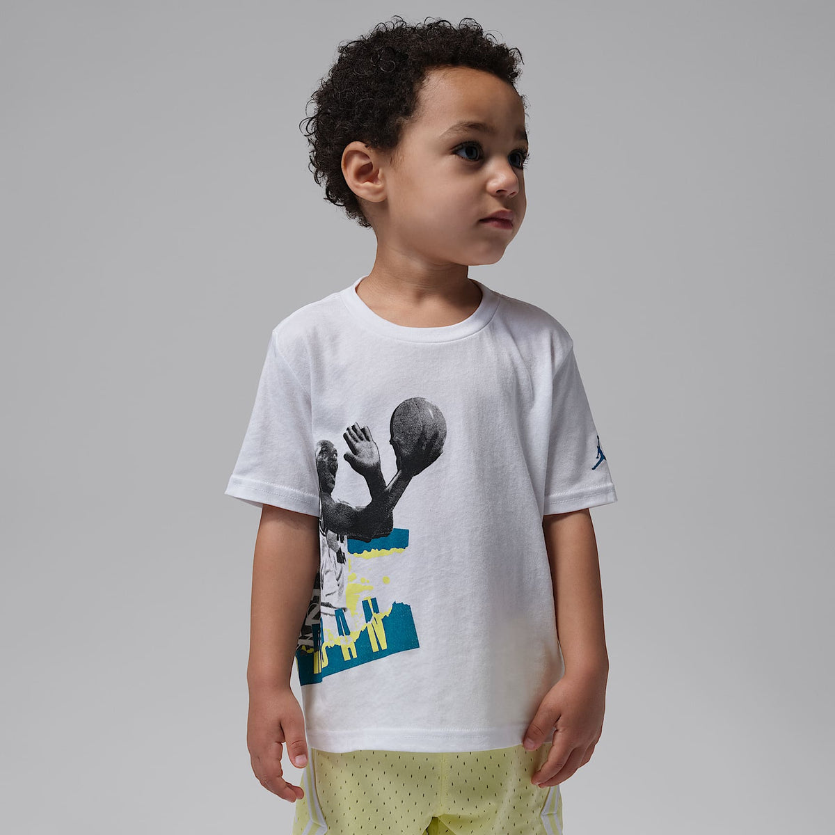 Playera Jordan infantil History Lesson – Blanco – vista 1