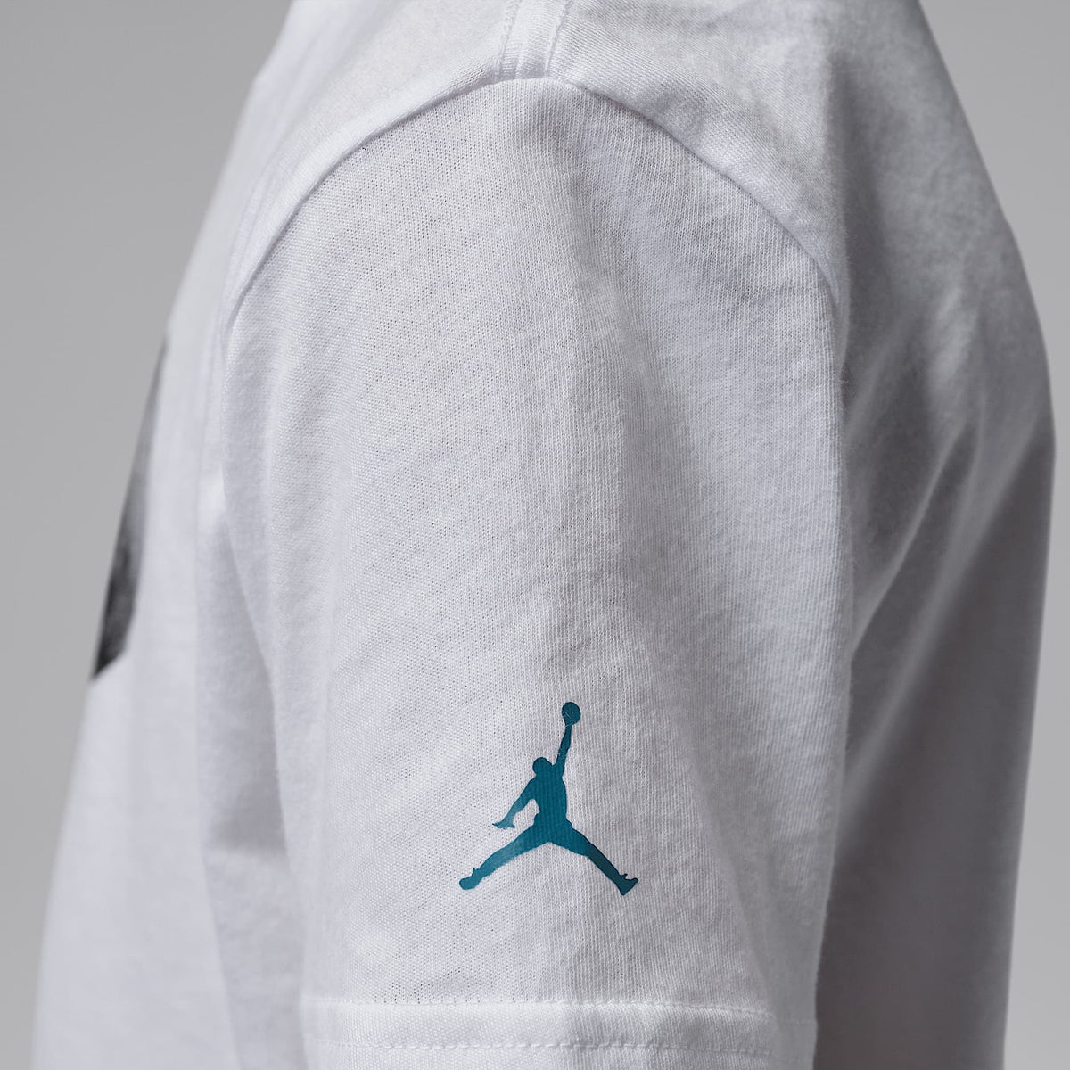 Playera Jordan para niños talla pequeña History Lesson – Blanco – vista 5