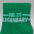 Calcetines de agarre para bebé Jordan Legendary (3 pares) – Verde suerte – vista 3