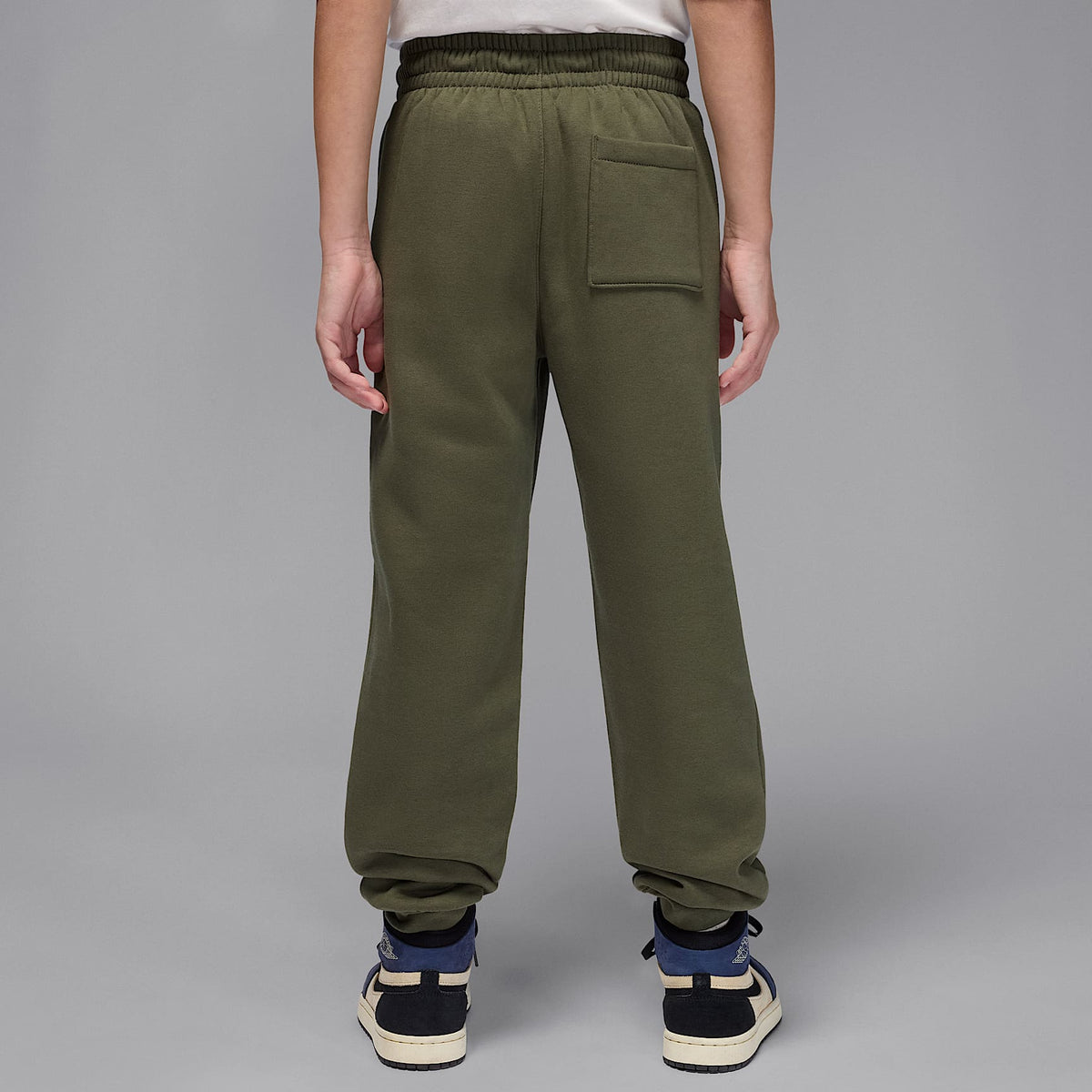 Pants de tejido Fleece para niños talla grande Jordan MVP – Oliva medio – vista 2