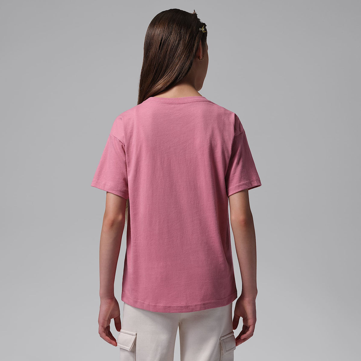 Playera Net Bouquet para niños talla grande Jordan – Baya del desierto – vista 2