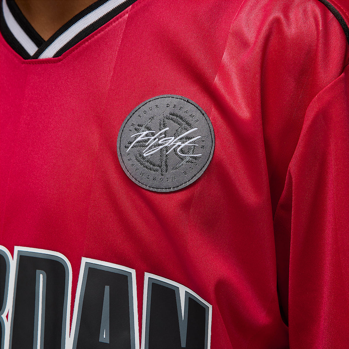 Jersey deportivo para niños talla grande Jordan – Rojo gimnasio – vista 5