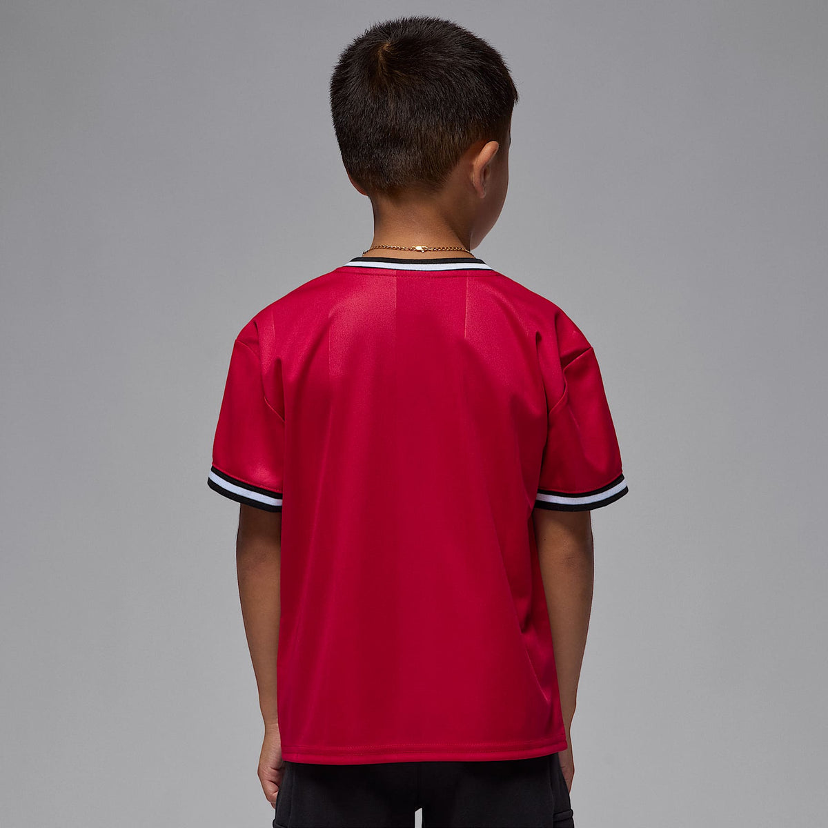 Jersey deportivo para niños talla pequeña Jordan – Rojo gimnasio – vista 2