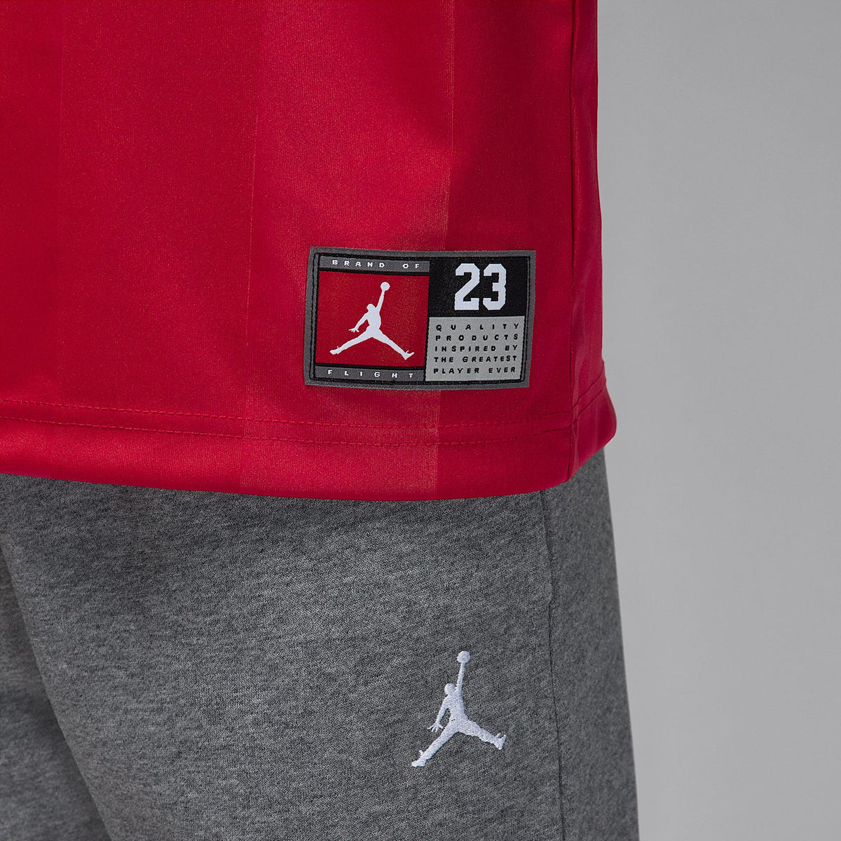 Jersey deportivo para niños talla grande Jordan – Rojo gimnasio – vista 6