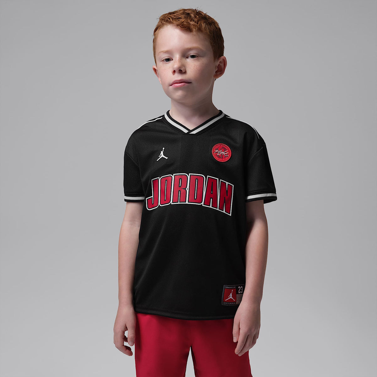 Jersey deportivo para niños talla pequeña Jordan – Negro – vista 1