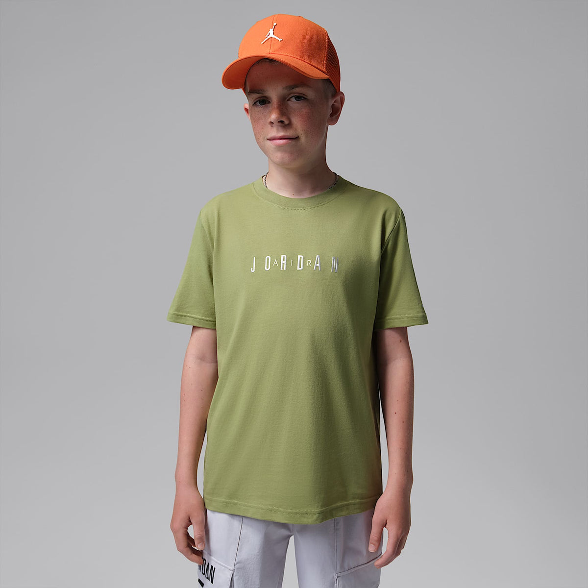 Playera bordada para niños talla grande Jordan – Caimán – vista 1