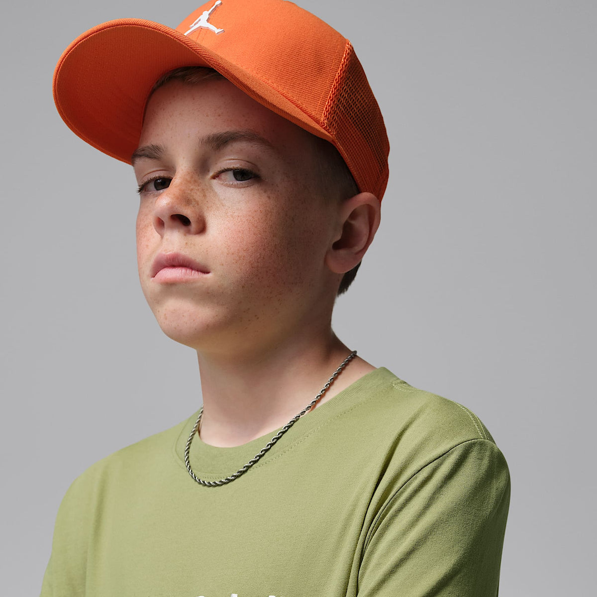 Playera bordada para niños talla grande Jordan – Caimán – vista 3