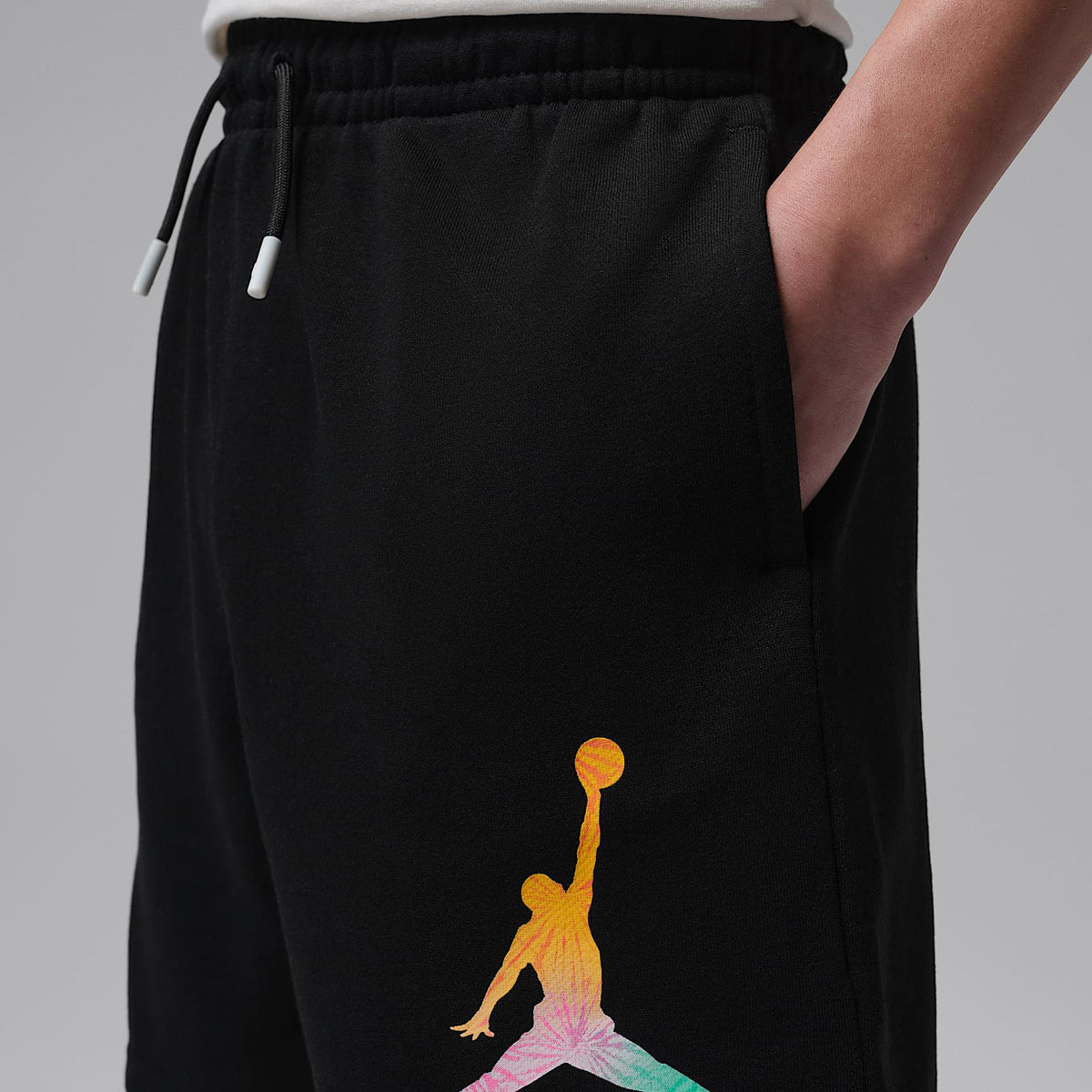 Shorts World Tour para niños talla grande Jordan – Negro – vista 4