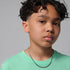 Playera World Tour para niños talla grande Jordan – Verde resplandor – vista 3