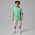 Playera World Tour para niños talla grande Jordan – Verde resplandor – vista 6