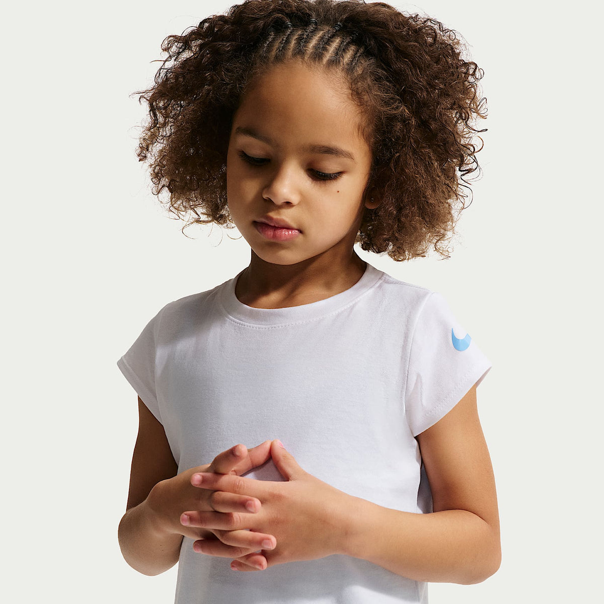Conjunto de vestido de 2 piezas para niños talla pequeña Nike Move With Nature – Azul – vista 5