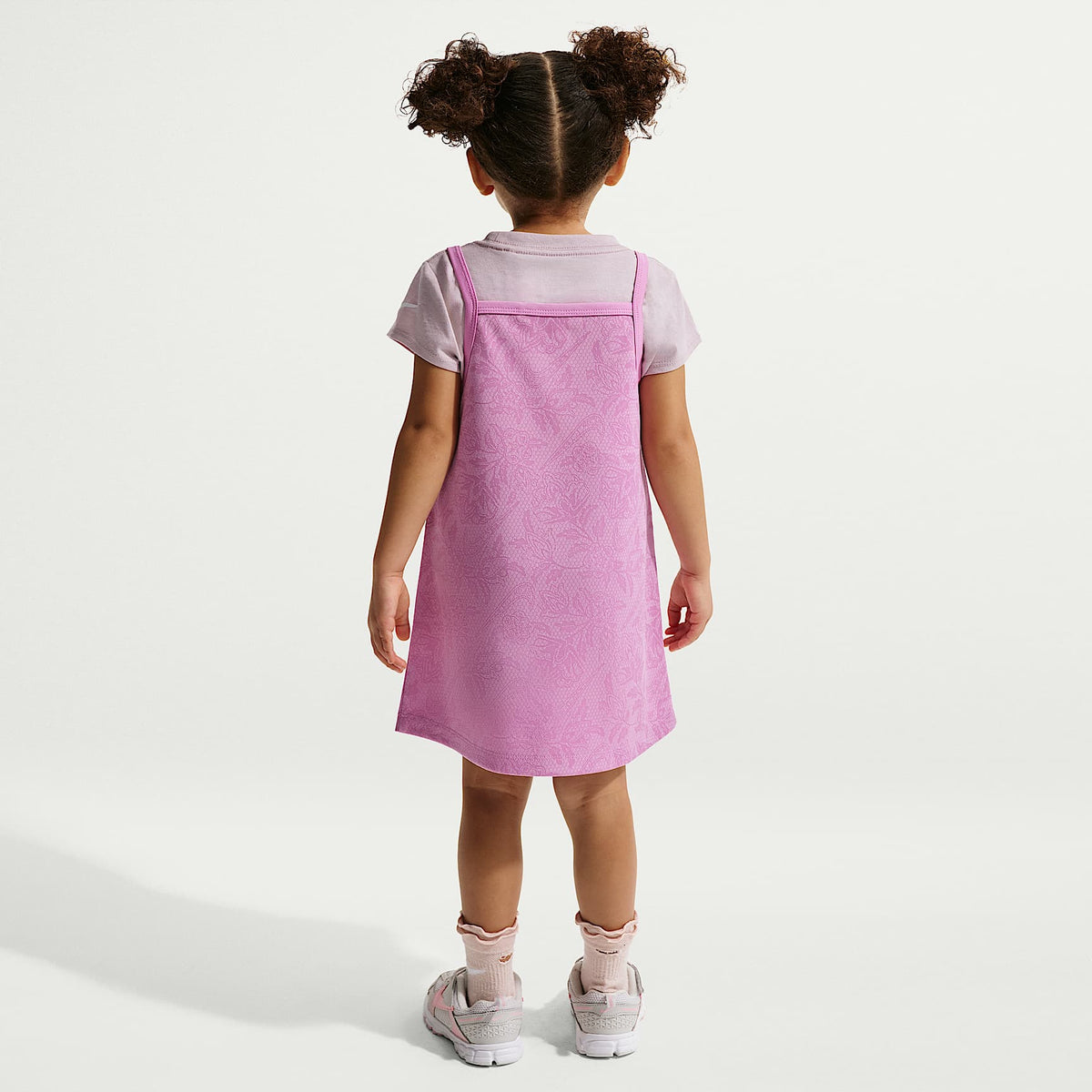 Conjunto de vestido de 2 piezas infantil Nike Move With Nature – Morado – vista 2