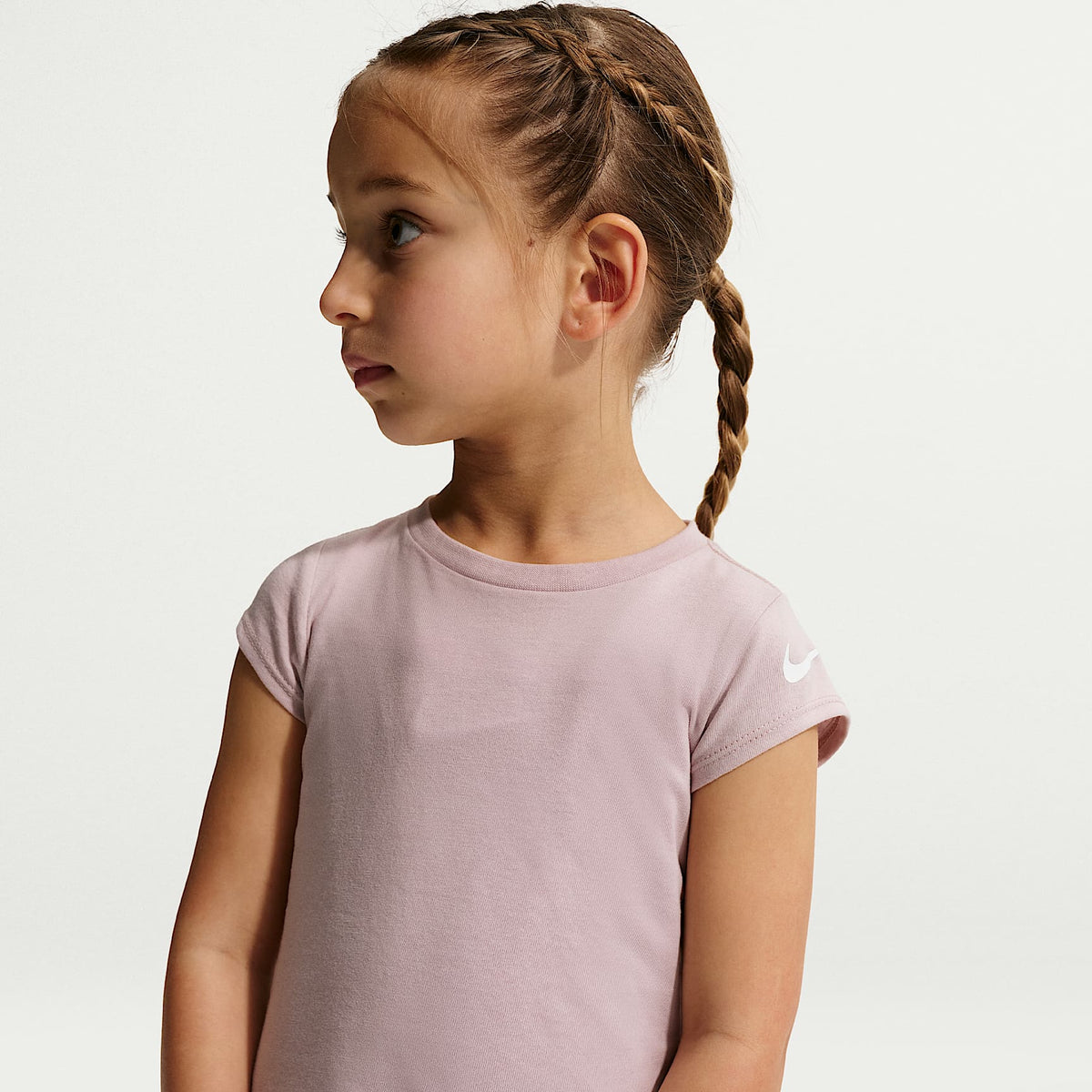Conjunto de vestido de 2 piezas para niños talla pequeña Nike Move With Nature – Morado – vista 5