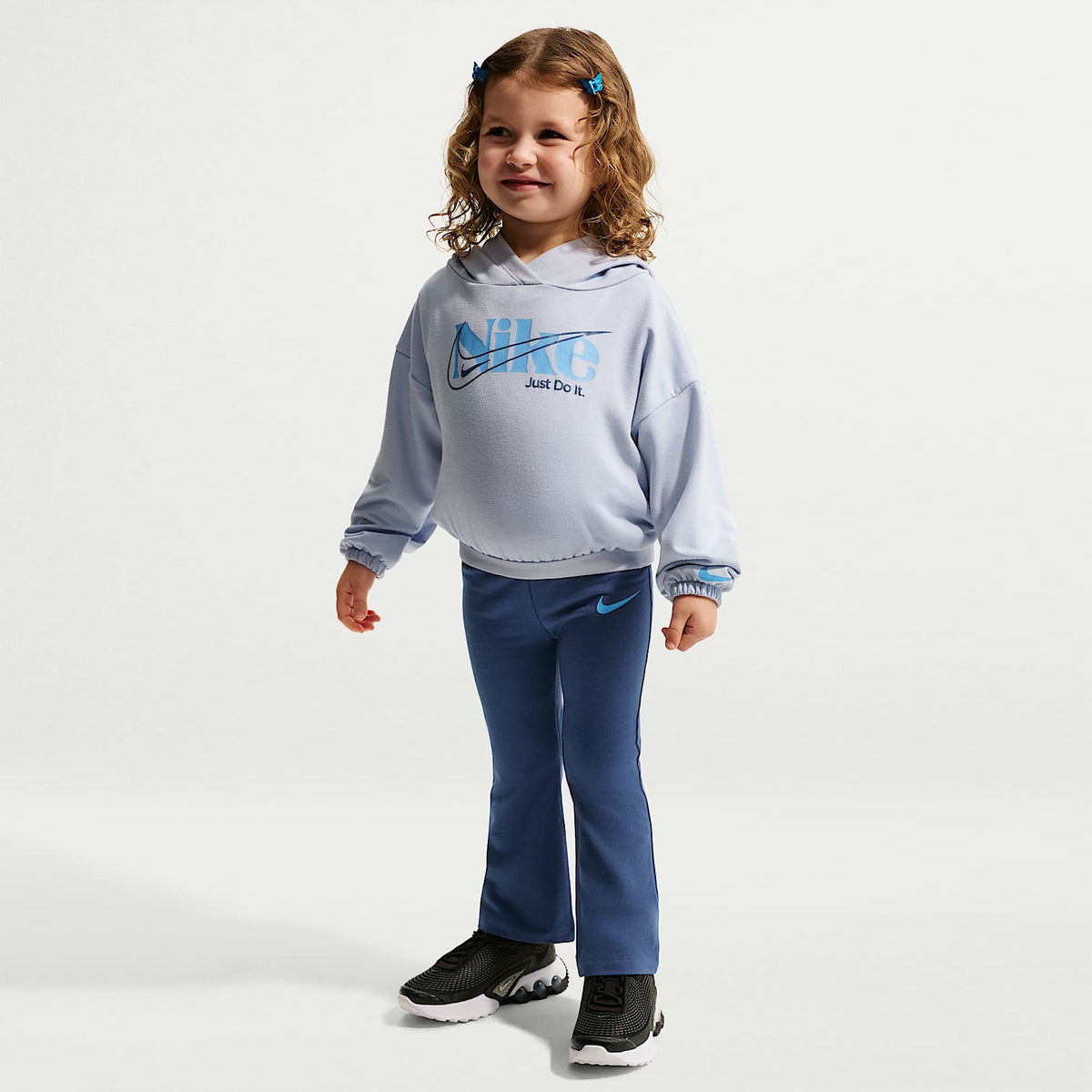 Conjunto de 2 piezas con leggings infantil Nike Move With Nature – Azul – vista 1