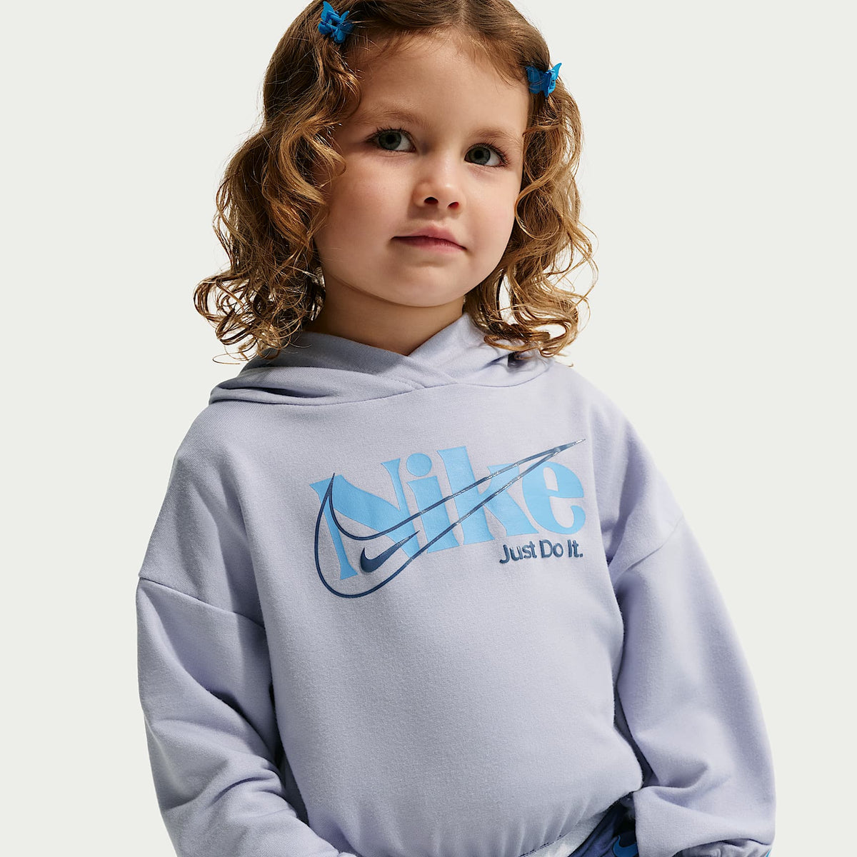 Conjunto de 2 piezas con leggings infantil Nike Move With Nature – Azul – vista 6