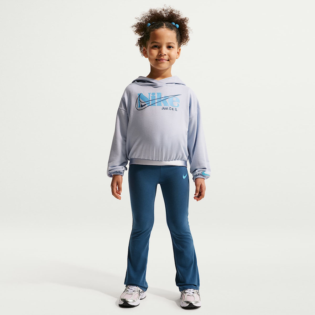Conjunto de leggings de 2 piezas para niños pequeños Nike Move With Nature – Azul – vista 1