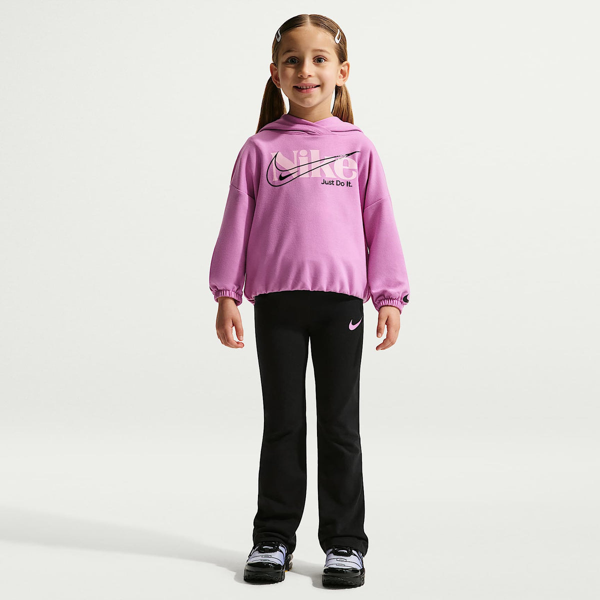 Conjunto de leggings de 2 piezas para niños pequeños Nike Move With Nature – Negro – vista 1