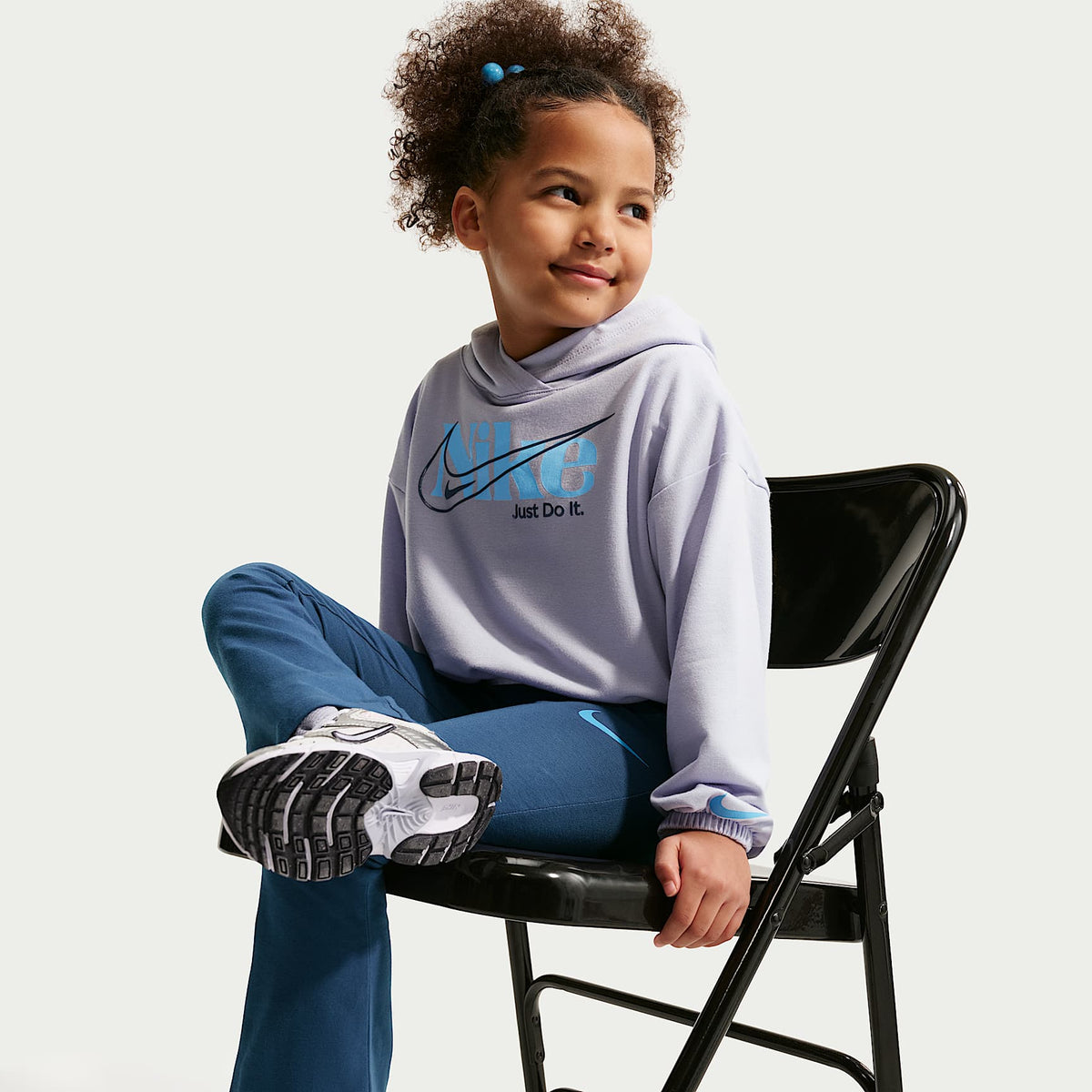 Conjunto de leggings de 2 piezas para niños pequeños Nike Move With Nature – Azul – vista 6